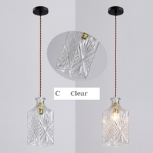 Load image into Gallery viewer, Glass Jar Pendant Lights