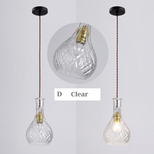 Load image into Gallery viewer, Glass Jar Pendant Lights