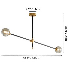 Load image into Gallery viewer, Verona - Modern Multi-Bulb Light Fixture