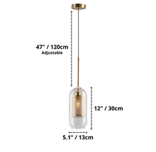 Load image into Gallery viewer, Adonia - Glass Pendant Lights