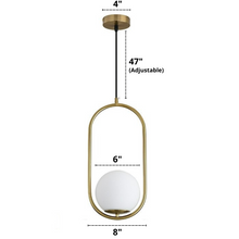 Load image into Gallery viewer, Nordic Glass Pendant Lights