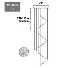 Charger l'image dans la galerie, Terra - Lustre moderne à plusieurs ampoules