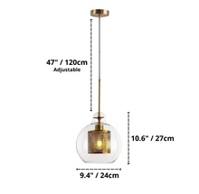 Load image into Gallery viewer, Adonia - Glass Pendant Lights