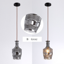 Load image into Gallery viewer, Glass Jar Pendant Lights