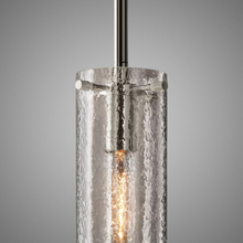 Load image into Gallery viewer, Lavelle - Cylindrical Textured Glass Pendant Lights