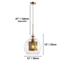 Load image into Gallery viewer, Adonia - Glass Pendant Lights
