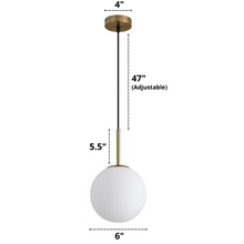 Load image into Gallery viewer, Nordic Glass Pendant Lights