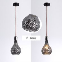 Load image into Gallery viewer, Glass Jar Pendant Lights