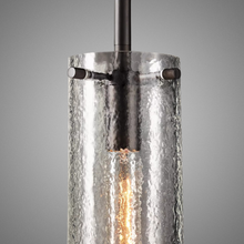 Load image into Gallery viewer, Lavelle - Cylindrical Textured Glass Pendant Lights