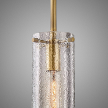 Load image into Gallery viewer, Lavelle - Cylindrical Textured Glass Pendant Lights