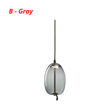 Charger l'image dans la galerie, Suspensions nordiques en corde et verre