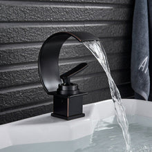 Load image into Gallery viewer, Curved basin faucet for master bathroom