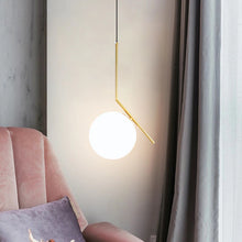Load image into Gallery viewer, Diagonal Modern Brass Pendant Lights