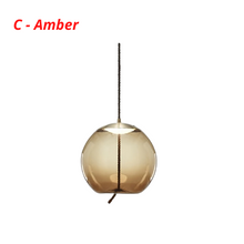 Charger l'image dans la galerie, Suspensions nordiques en corde et verre