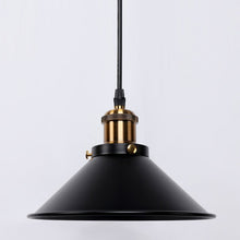 Load image into Gallery viewer, Modern Vintage Brass Pendant Light