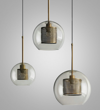 Load image into Gallery viewer, Modern Glass Globe Pendant Lights