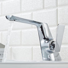 Charger l'image dans la galerie, Modern Chrome Curved single handle bathroom faucet