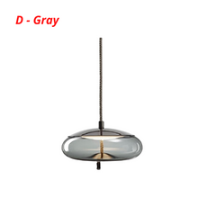 Charger l'image dans la galerie, Suspensions nordiques en corde et verre