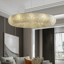 Charger l'image dans la galerie, Designer Glass Crystal Chandelier