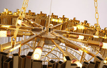 Charger l'image dans la galerie, Faulkner - Lustre moderne en cristal de verre