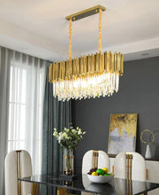 Charger l'image dans la galerie, Glass Crystal Chandelier