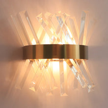 Charger l'image dans la galerie, Glass Crystal Wall Sconce