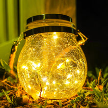 Load image into Gallery viewer, Outdoor LED Glass Jar Garden Hanging Lights
