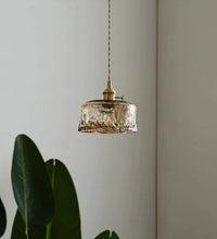 Load image into Gallery viewer, Vintage Hand-Blown Glass Pendant Lights