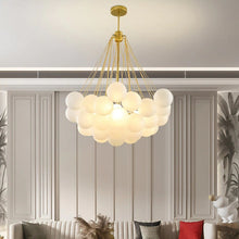 Charger l'image dans la galerie, Modern Gold European Glass Chandelier