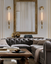 Load image into Gallery viewer, modern brass slim wall lamps