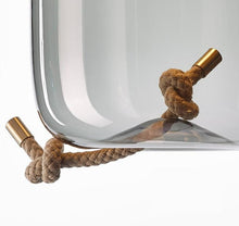 Charger l'image dans la galerie, Suspensions nordiques en corde et verre