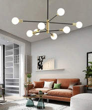 Load image into Gallery viewer, Modern Multi-Bulb Chandelier for entryways
