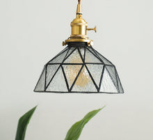 Cargar imagen en el visor de la galería, Lámparas colgantes de vitral nórdico