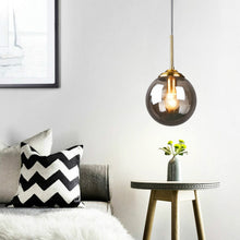 Load image into Gallery viewer, Vintage Glass Globe Pendant Lights