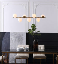 Load image into Gallery viewer, Modern Chic Brass Pendant Chandelier
