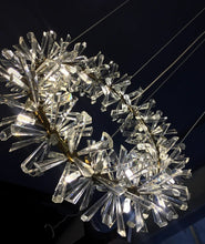 Charger l'image dans la galerie, Modern glass crystal chandelier