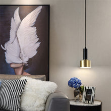 Charger l'image dans la galerie, modern black and gold pendant lights