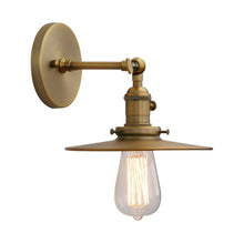 Load image into Gallery viewer, vintage brass farmhouse chic wall lights
