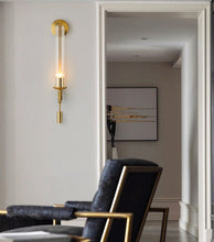 Load image into Gallery viewer, Modern Fluted Glass Wall Sconce