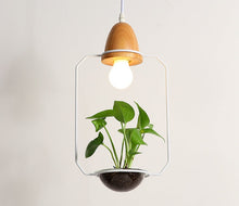 Load image into Gallery viewer, White Planter Pendant Lights