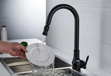 Load image into Gallery viewer, Black Antique Bronze Touch Control Kitchen Faucet