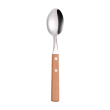 Load image into Gallery viewer, Oak - Rustic Wood Handle Stainless Steel Silverware Set