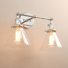 Load image into Gallery viewer, Two-Bulb Finley Vintage Wall Sconce