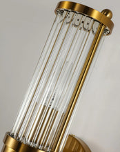 Load image into Gallery viewer, glass columns - wall sconce