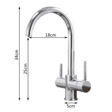 Load image into Gallery viewer, Modern Curved Kitchen Faucet