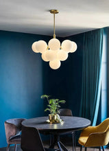 Charger l'image dans la galerie, Frosted Glass Globe Chandelier for Kitchen Islands