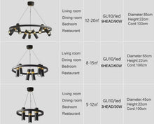 Charger l'image dans la galerie, Cory - Lustre moderne à plusieurs ampoules