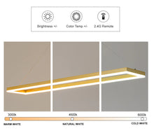 Load image into Gallery viewer, Regina - Modern Rectangular Frame LED Light Fixture