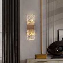 Charger l'image dans la galerie, glass copper frame elegant wall light