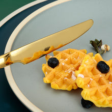 Charger l'image dans la galerie, Sachi - Ensemble de couverts en acier inoxydable avec finition miroir